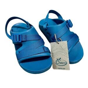 Chaco K's Chillos Sports Kids Blue Sandals Sz. 1